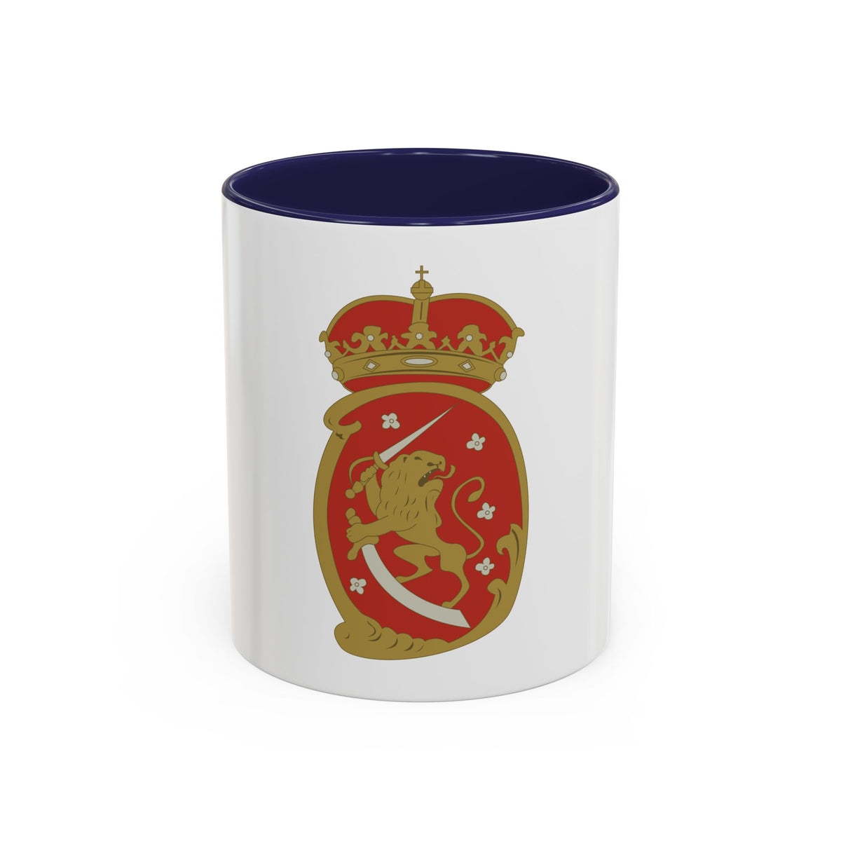Coat of arms of Swedish Finland - Accent Coffee Mug