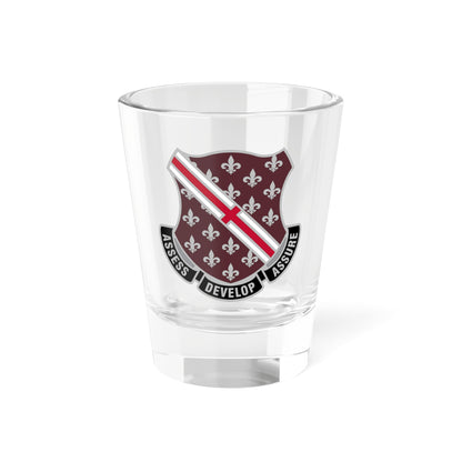 Verre à liqueur Activité Santé Dentaire Fort Polk (Armée Américaine) 1,5 oz