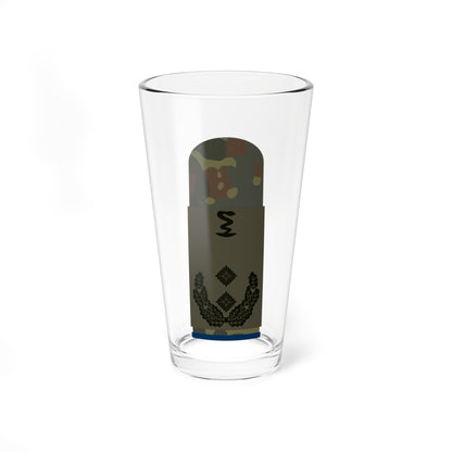 HA OS5 52d Oberfeldapotheker San PHx R (Germany) (Military Rank) Pint Glass 16oz