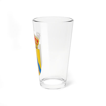 Escudo de Asín (Spain) (Coat of Arms) Pint Glass 16oz