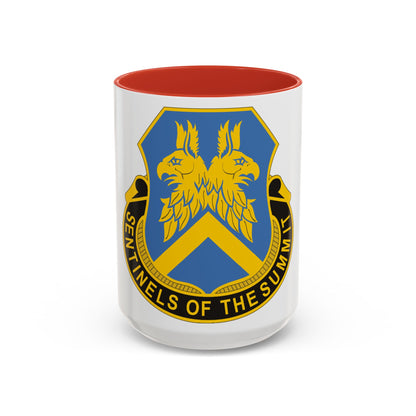 Tasse à café décorative du 110e bataillon du renseignement militaire (armée américaine)