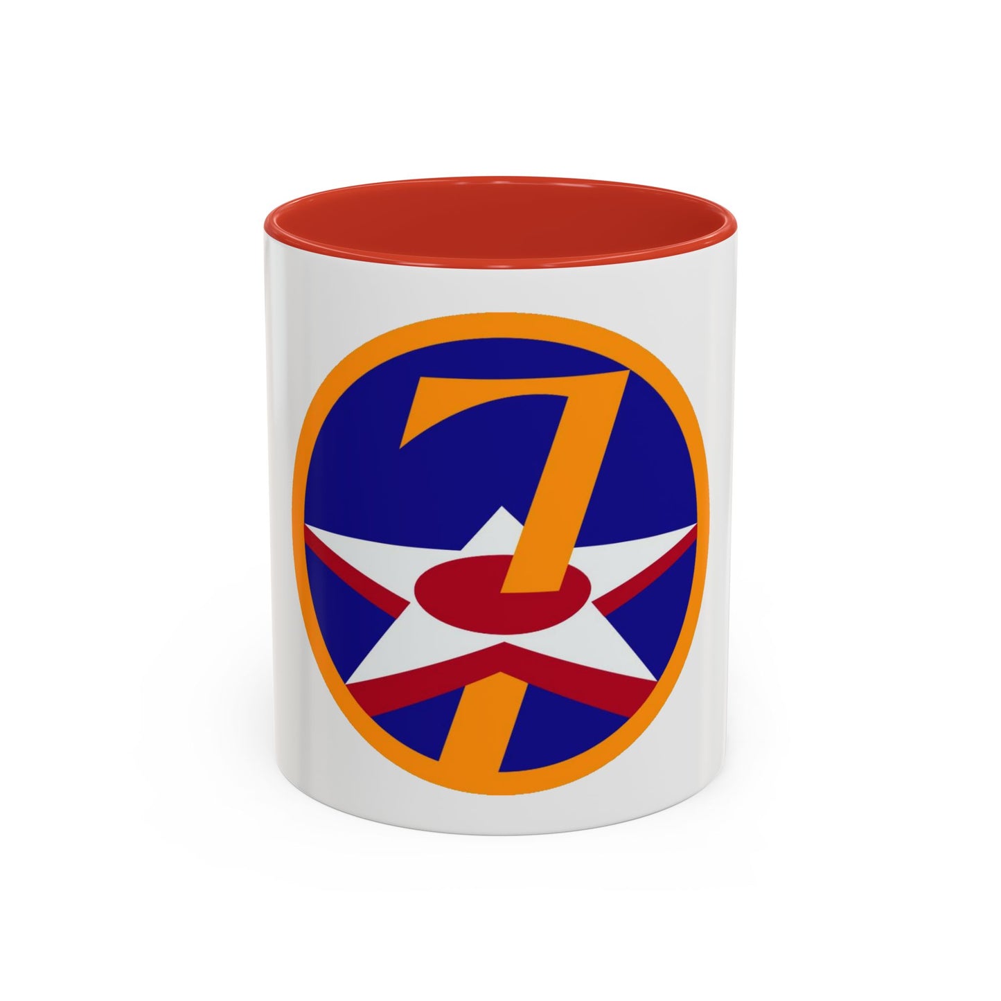 7 Air Force (U.S. Army) Accent Coffee Mug
