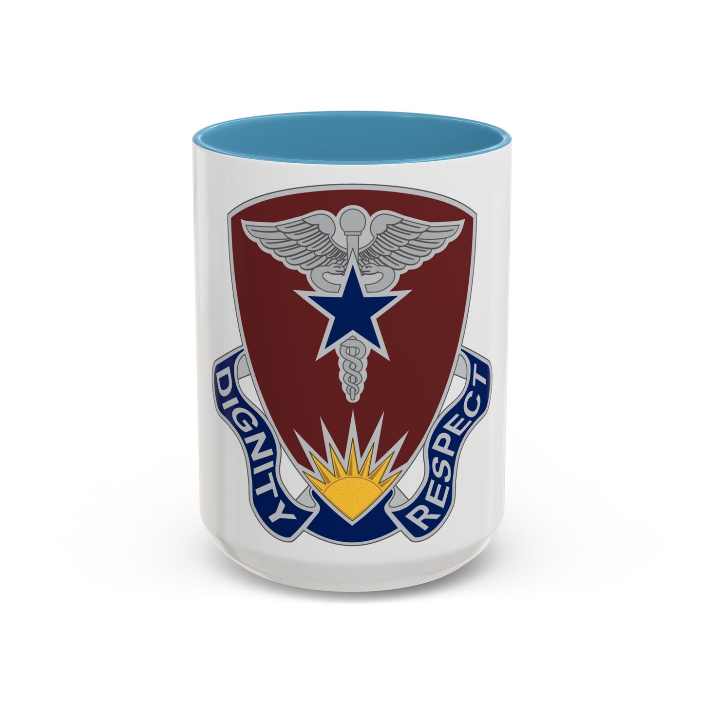 Regional Health Command Europe (U.S. Army) Accent Coffee Mug