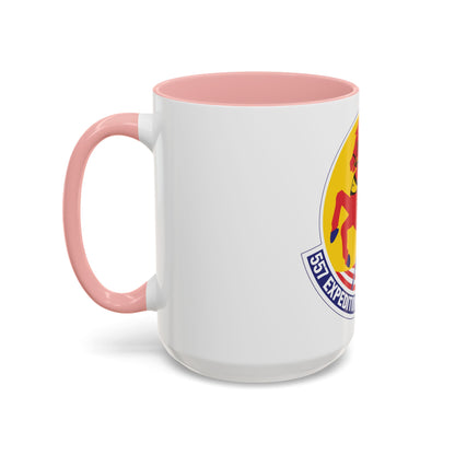 557th Expeditionary Red Horse Squadron (U.S. Air Force) Accent Coffee Mug