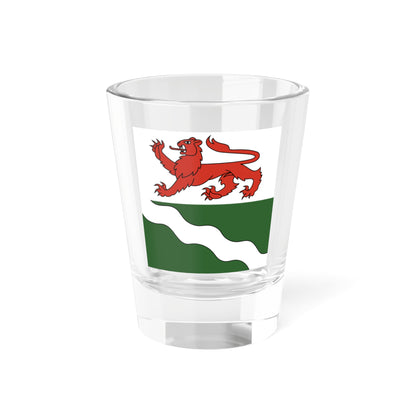 CHE Mattenbach Flag (Switzerland) Shot Glass 1.5oz
