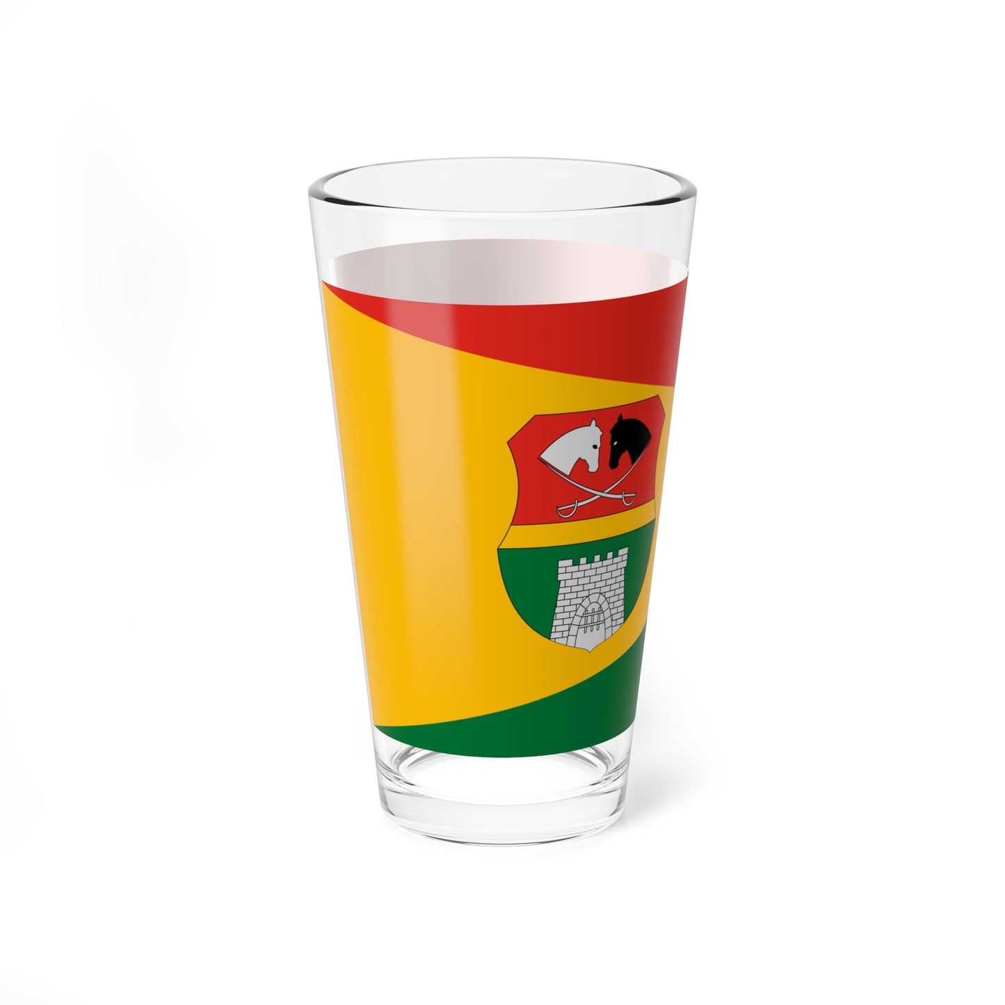 Flag of Gyorvar (Hungary) Pint Glass 16oz
