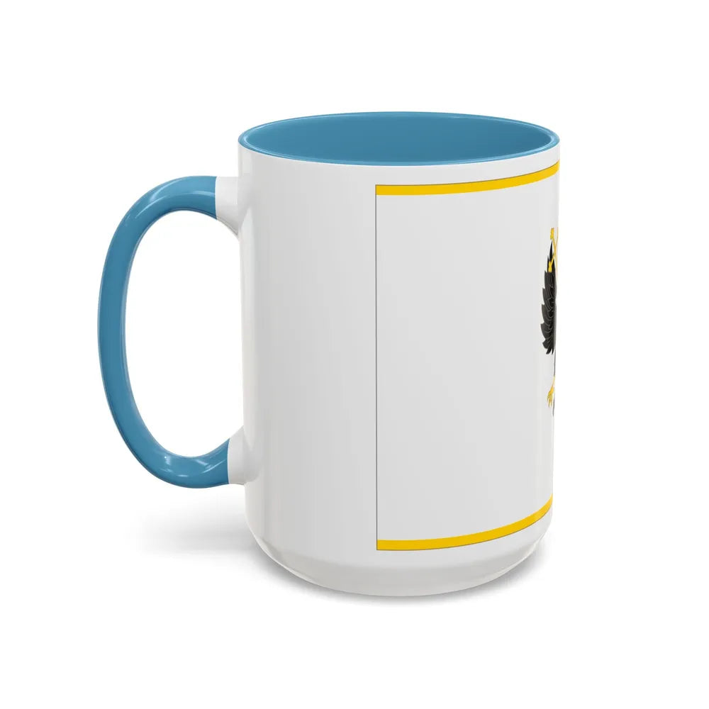 Flag of Chernihiv Ukraine - Accent Coffee Mug-Go Mug Yourself