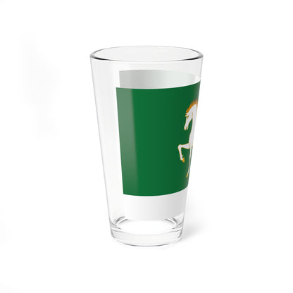 Flag of Abzelilovsky rayon (Russia) Pint Glass 16oz