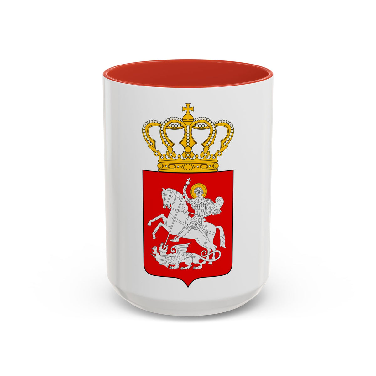 Lesser coat of arms of Georgia - Accent Coffee Mug