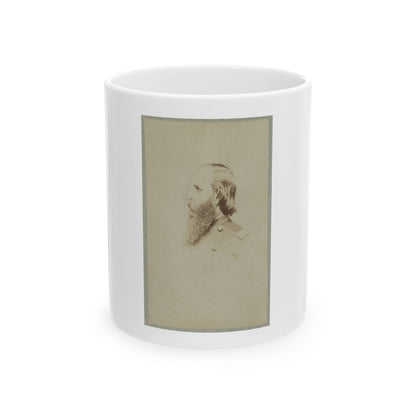 Unidentified General, Bust Portrait, Facing Left (U.S. Civil War) White Coffee Mug