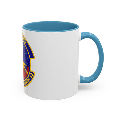 305 Operations Support Squadron AMC (U.S. Air Force) Accent Coffee Mug