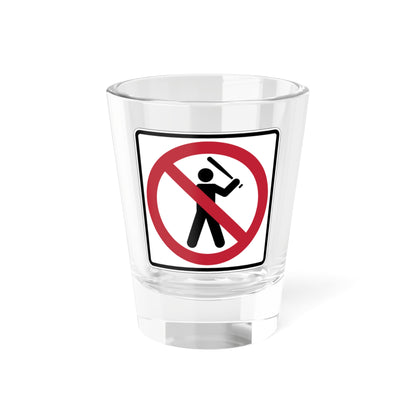 MUTCD-CA PS-096 (California) (Road Sign) Shot Glass 1.5oz