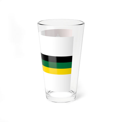 Flag of KwaZulu 1985-1994 (South Africa) Pint Glass 16oz