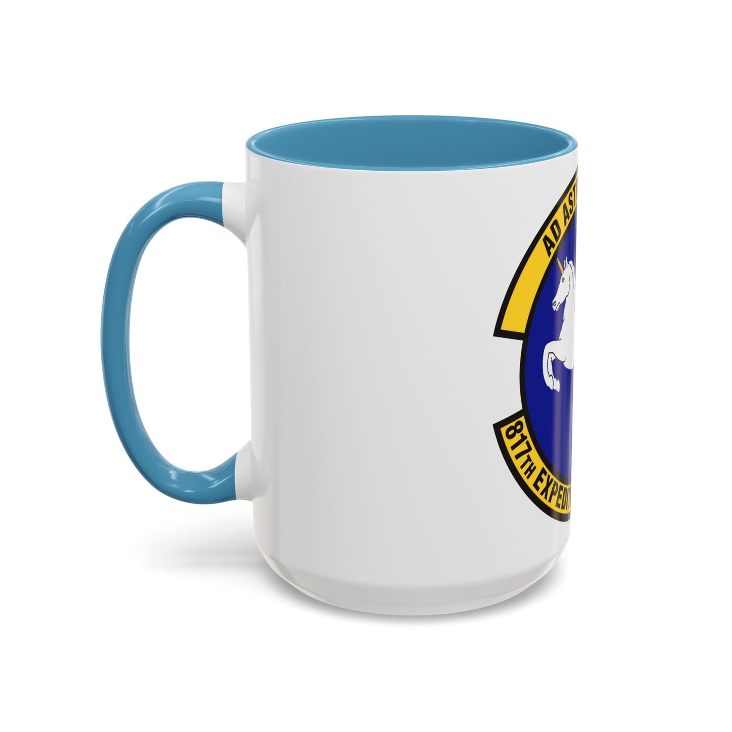 817th Expeditionary Airlift Squadron (U.S. Air Force) Accent Coffee Mug