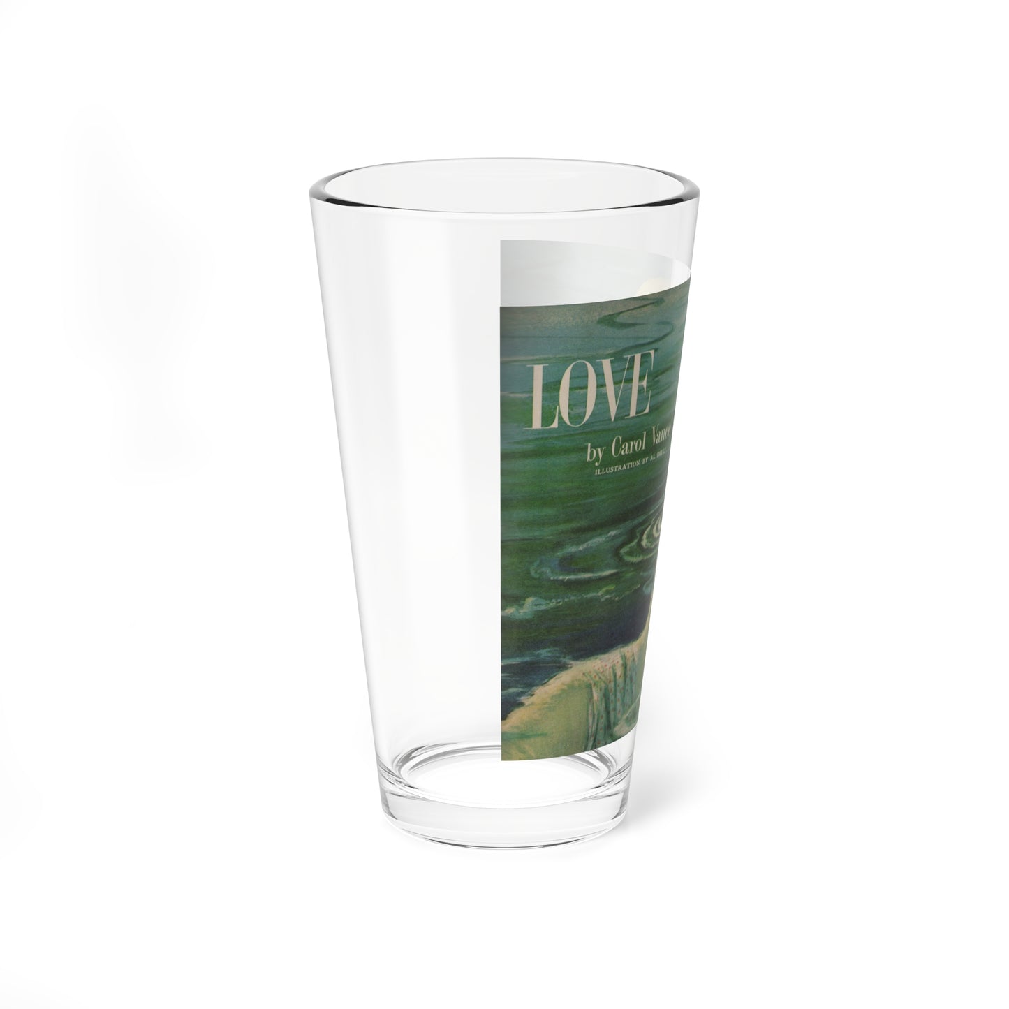Love by Carol Vance, Today's Woman, January 1950 - Pint Glass 16oz