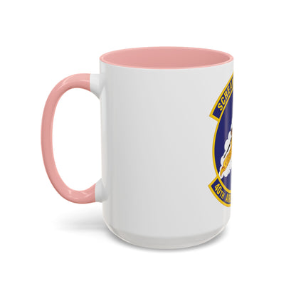 40th Airlift Squadron (U.S. Air Force) Accent Coffee Mug