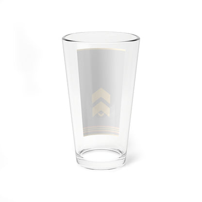 Mongolian Army SGT shirt (Mongolia) (Military Rank) Pint Glass 16oz