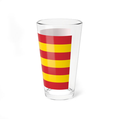 Flag of Budapest 1941 proposal (Hungary) Pint Glass 16oz
