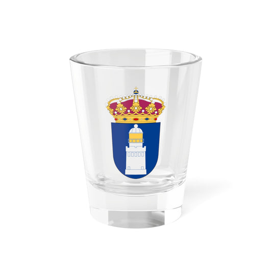 HMS Kullen vapen (Sweden) (Coat of Arms) Shot Glass 1.5oz