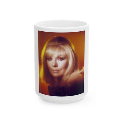 Kim Novak #329 (Vintage Female Icon) White Coffee Mug-15oz-Go Mug Yourself