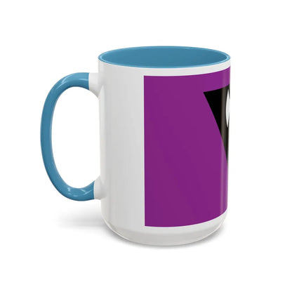 Labrys Lesbian Pride Flag - Accent Coffee Mug-Go Mug Yourself