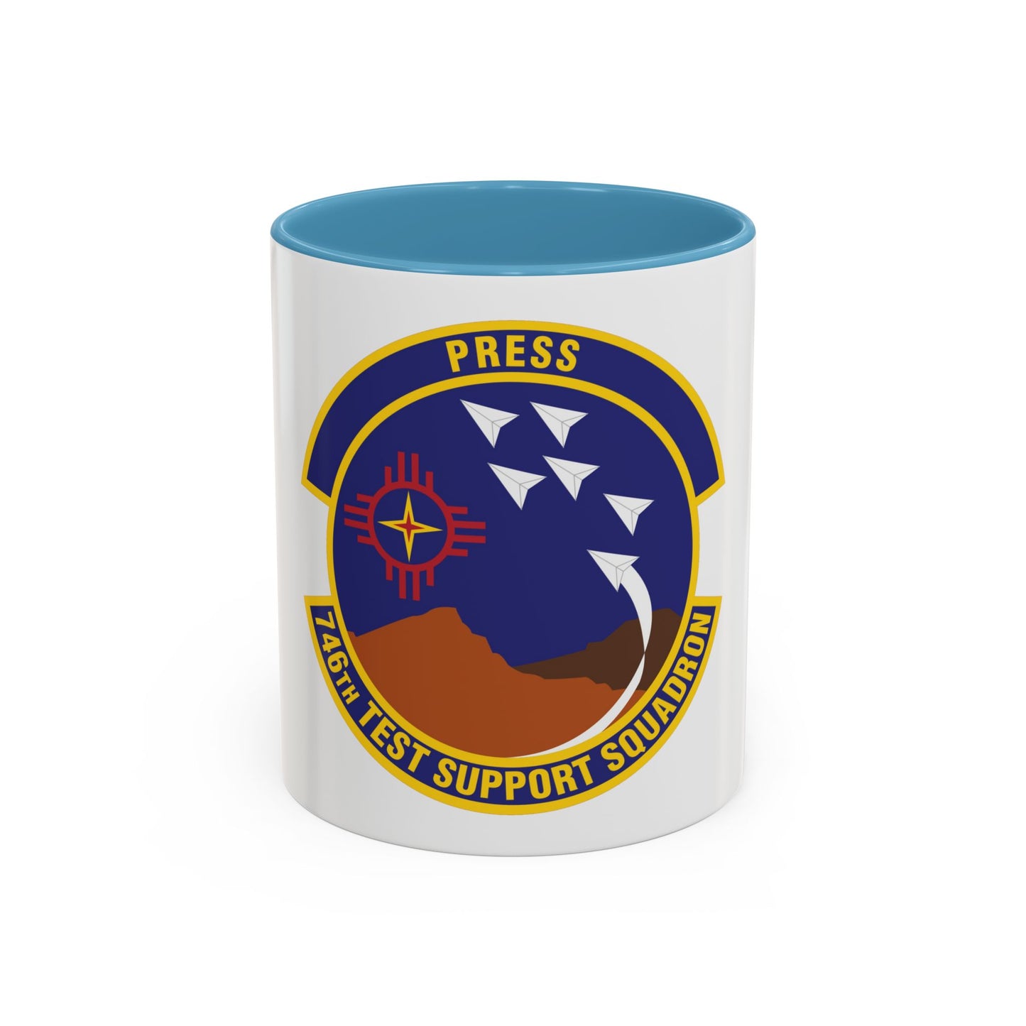 746th Test Support Squadron (U.S. Air Force) Accent Coffee Mug