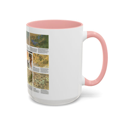 USA - Ohio Valley 2 (1985) (Map) Accent Coffee Mug