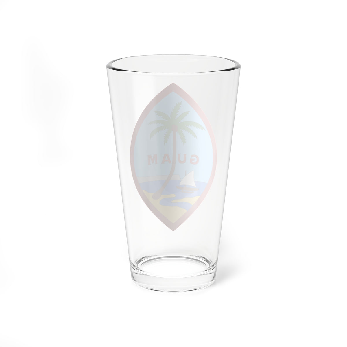 Seal of Guam (United States) (Coat of Arms) Pint Glass 16oz