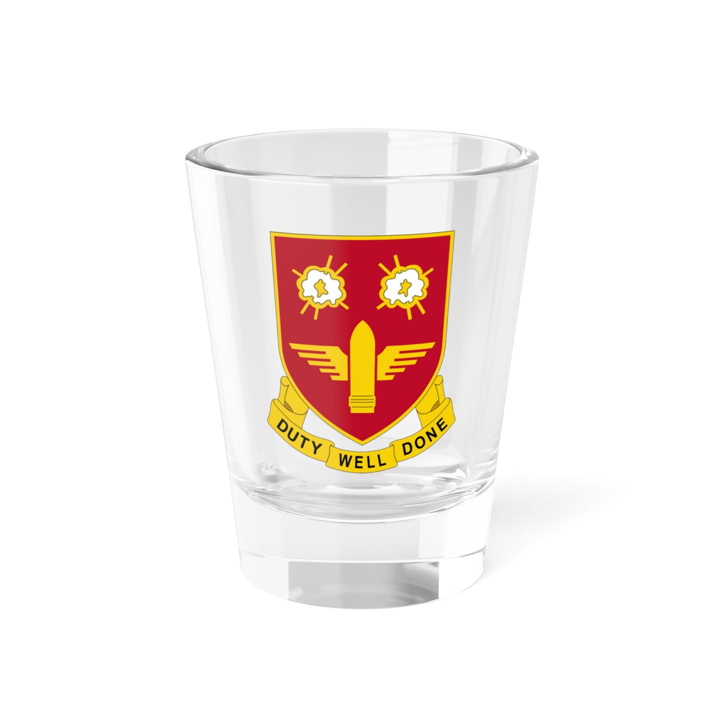 Verre à liqueur 203e régiment d'artillerie de défense aérienne (armée américaine) 1,5 oz