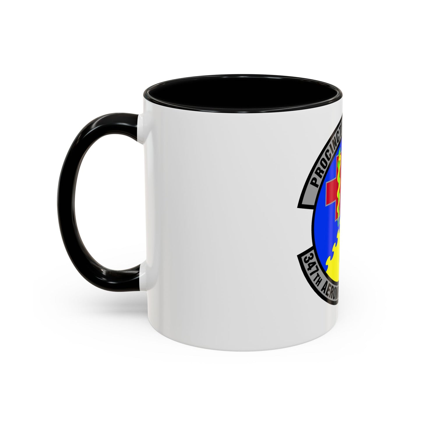 347th Aeromedical Dental Squadron (U.S. Air Force) Accent Coffee Mug