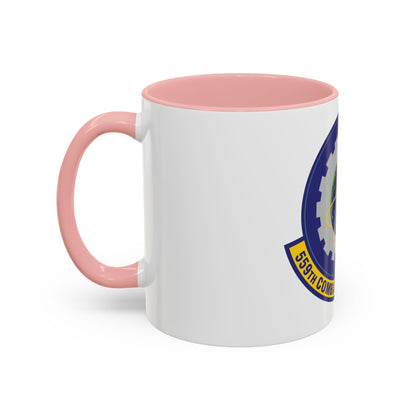 559th Combat Sustainment Squadron (U.S. Air Force) Accent Coffee Mug