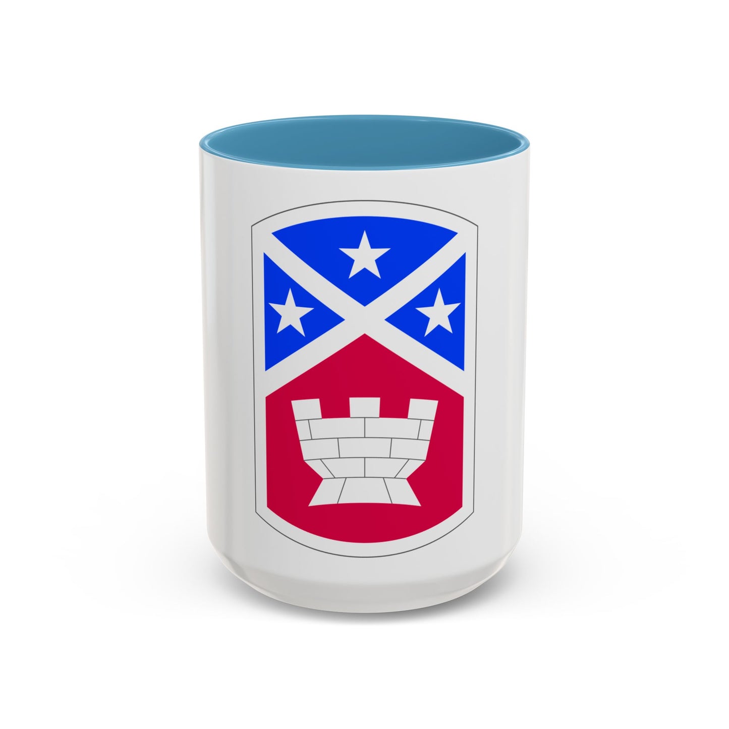194th Engineer Brigade (U.S. Army) Accent Coffee Mug
