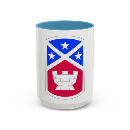 194th Engineer Brigade (U.S. Army) Accent Coffee Mug