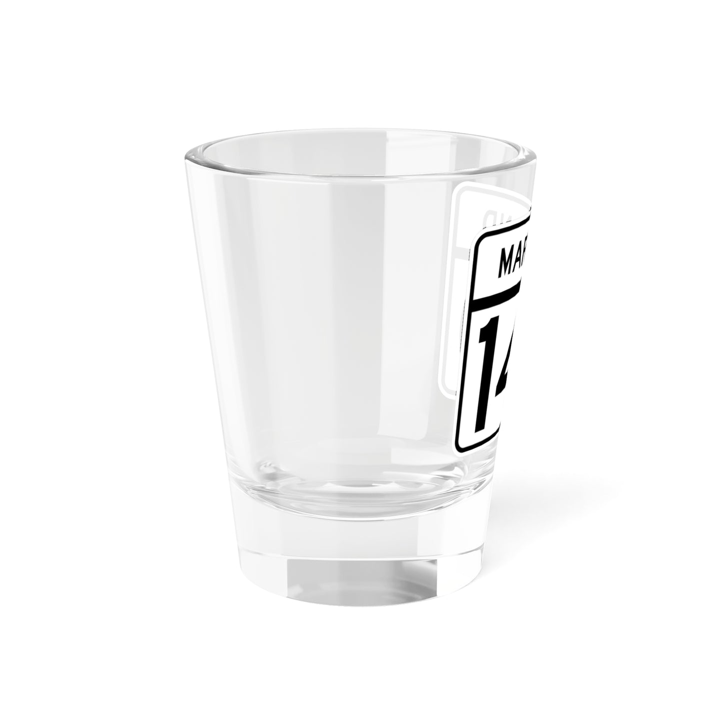 MD Route 140 (Maryland) (Road Sign) Shot Glass 1.5oz