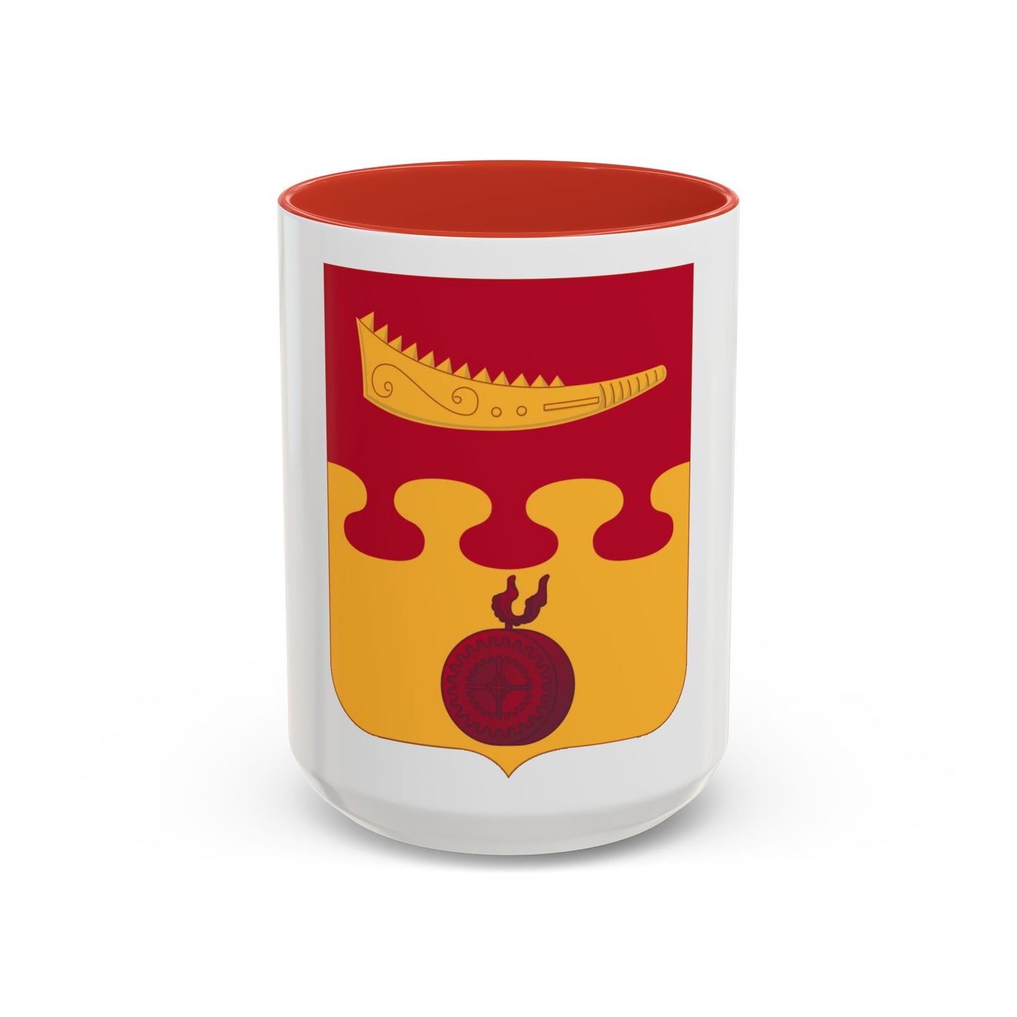 675th Airborne Field Artillery Battalion v2 (U.S. Army) Accent Coffee Mug