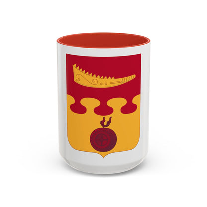 675th Airborne Field Artillery Battalion v2 (U.S. Army) Accent Coffee Mug