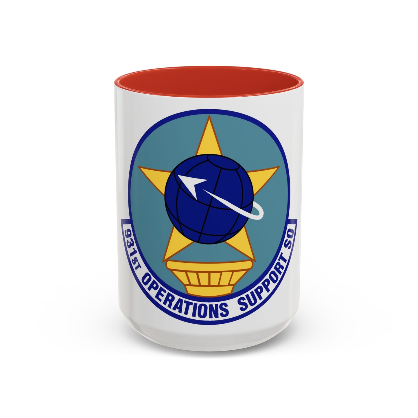 931st Operations Support Squadron (U.S. Air Force) Accent Coffee Mug