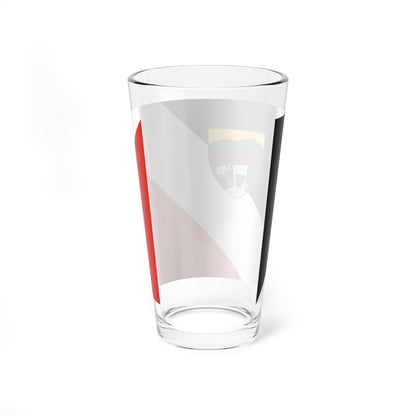 Flag of Porva (Hungary) Pint Glass 16oz