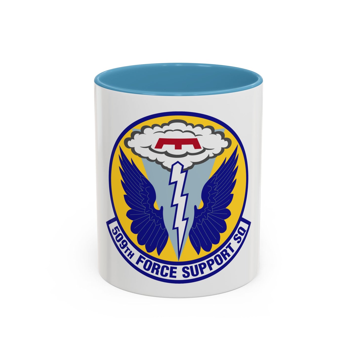 509th Force Support Squadron (U.S. Air Force) Accent Coffee Mug