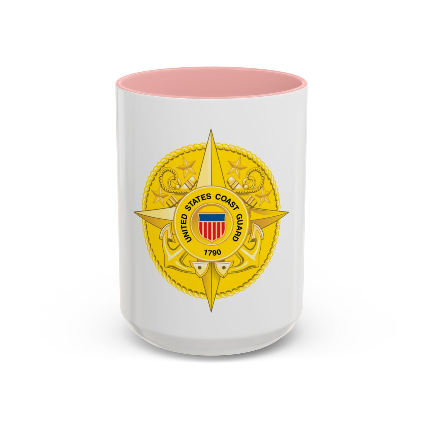 Commandant Staff (U.S. Coast Guard) Accent Coffee Mug