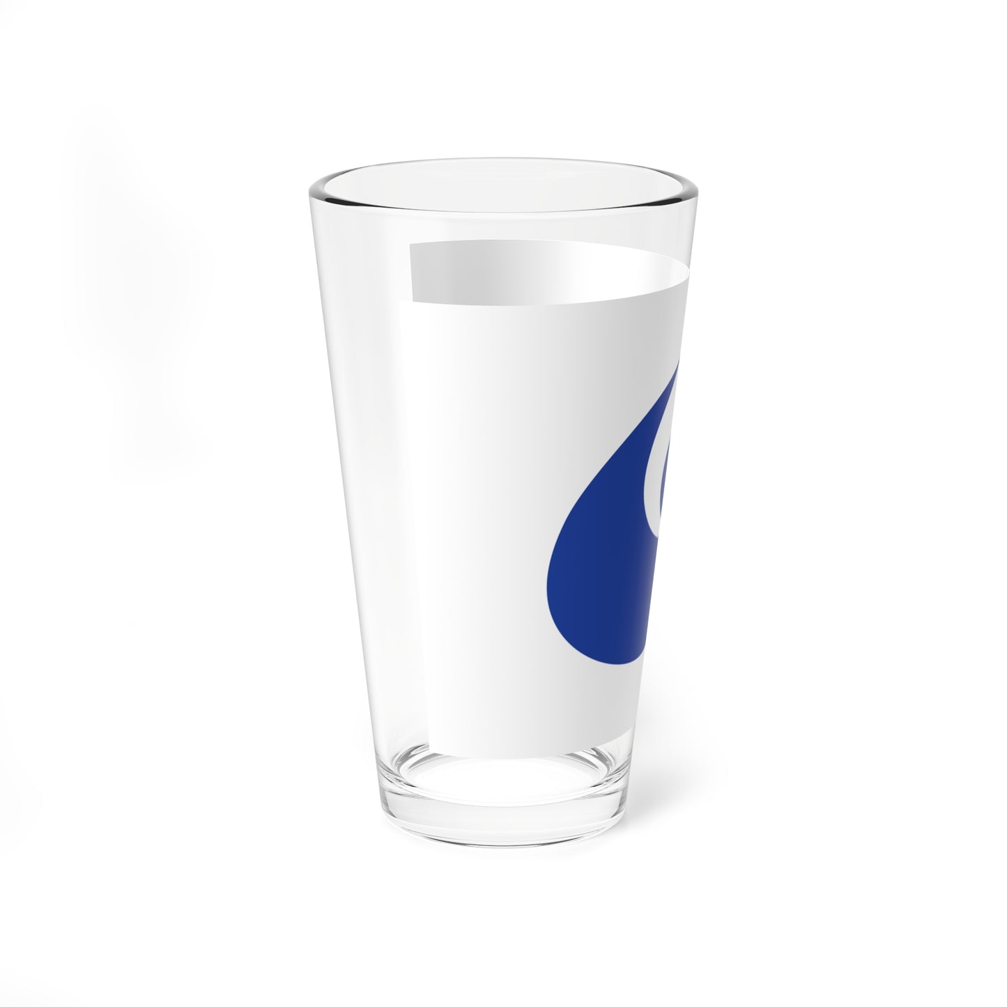 Flag of Jinsekikogen Hiroshima White (Japan) Pint Glass 16oz