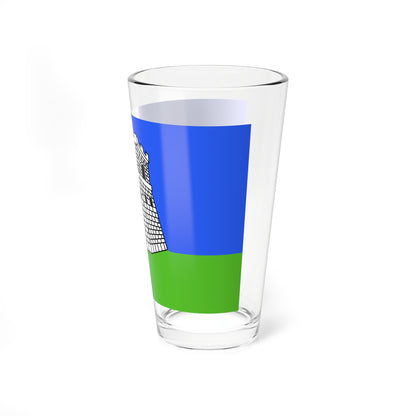 Flag of Bastia Variant (France) Pint Glass 16oz