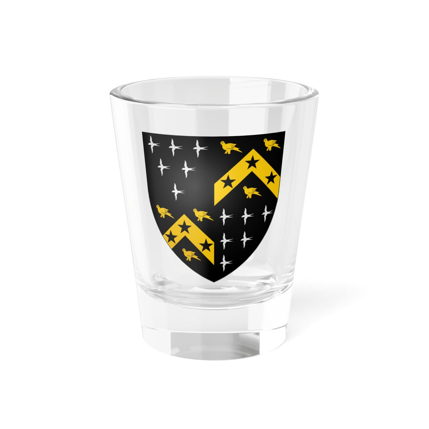 George Monckton-Arundell Arms (New Zealand) (Coat of Arms) Shot Glass 1.5oz