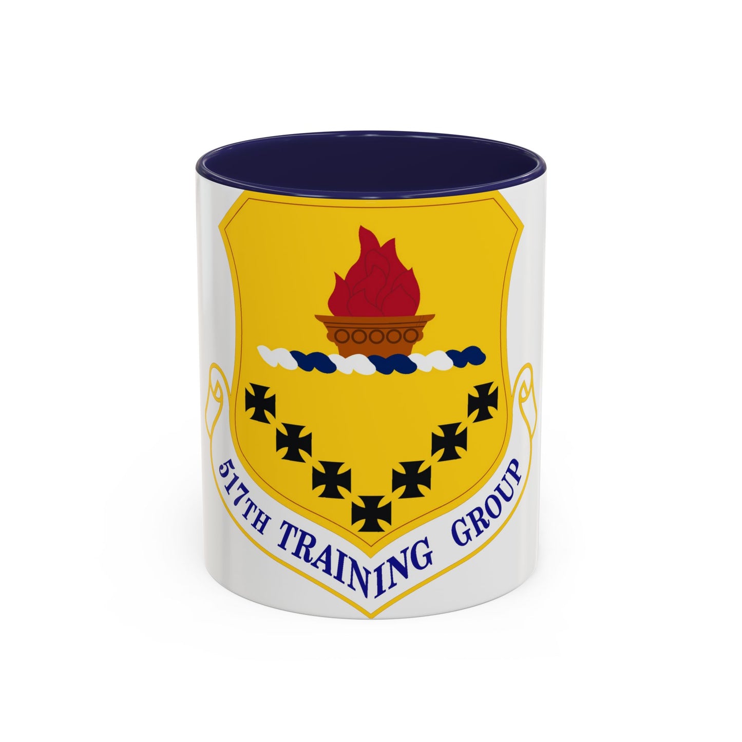 517 Training Group AETC (U.S. Air Force) Accent Coffee Mug