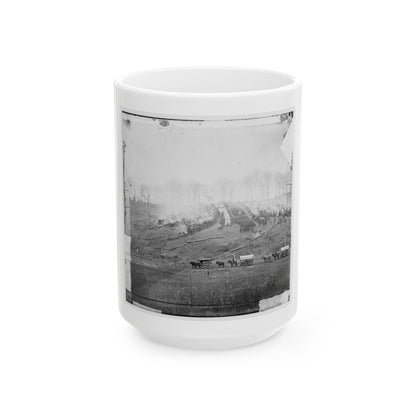 Belle Plain, Virginia. Camp Of 150th Pennsylvania Infantry (U.S. Civil War) White Coffee Mug