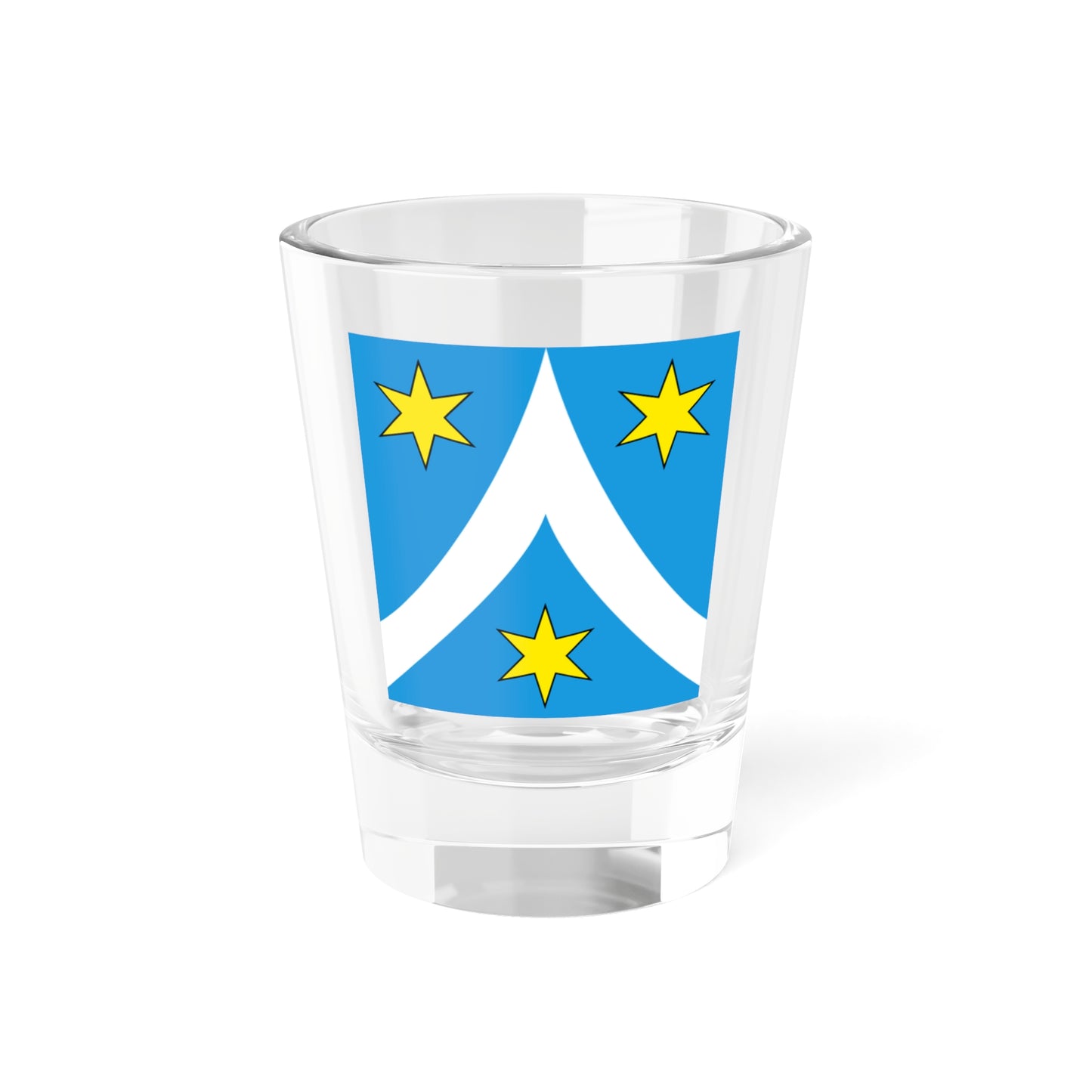 CHE First Flag (Switzerland) Shot Glass 1.5oz