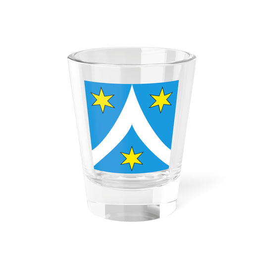 CHE First Flag (Switzerland) Shot Glass 1.5oz