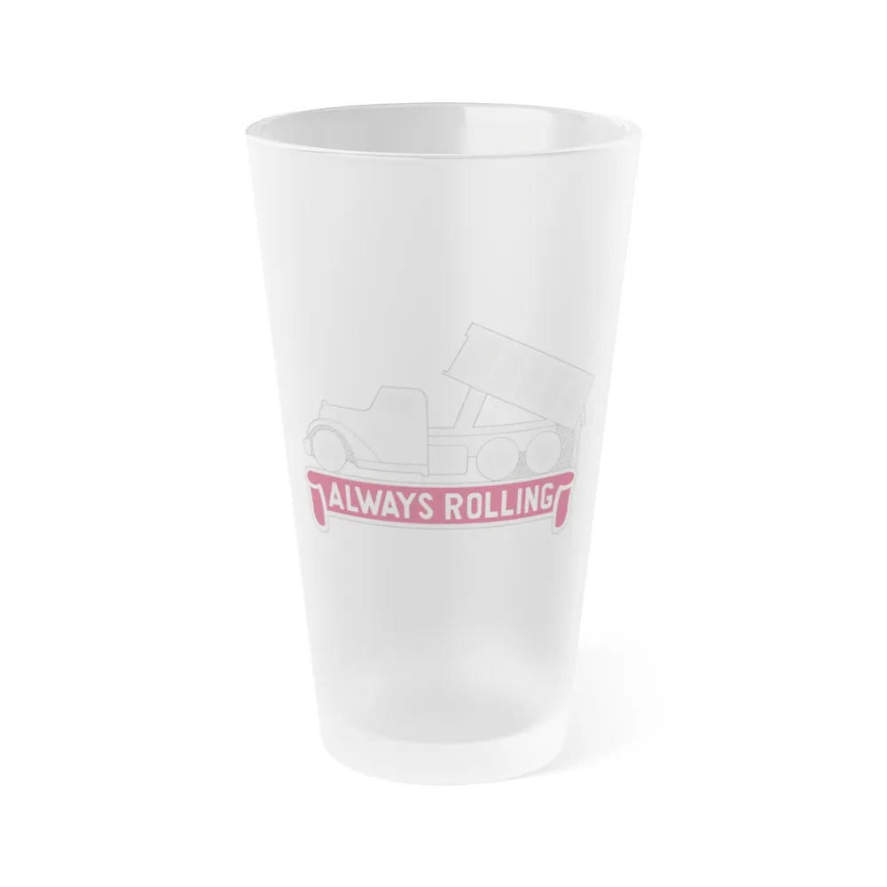 576 Engineer Company (U.S. Army) Frosted Pint Glass 16oz-Go Mug Yourself