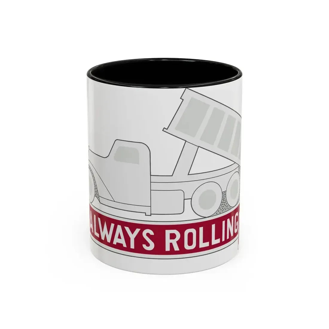 576 Engineer Company (U.S. Army) Accent Coffee Mug 11oz Black - Go Mug Yourself