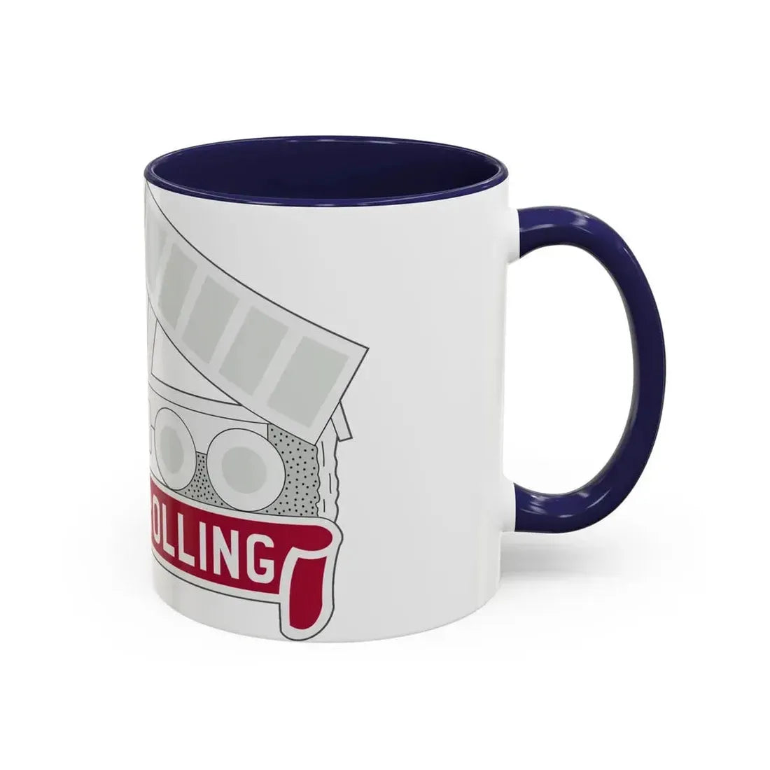 576 Engineer Company (U.S. Army) Accent Coffee Mug - Go Mug Yourself